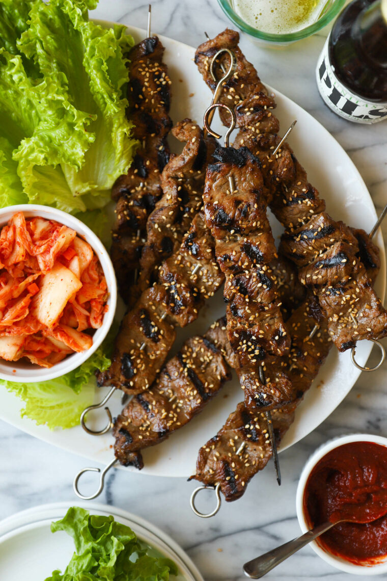 Korean bbq clearance marinated beef