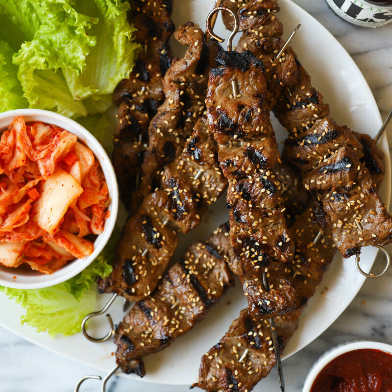 Korean Beef Kabobs