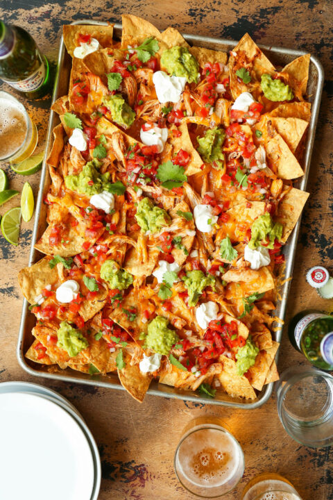 Instant Pot Chicken Nachos - Damn Delicious