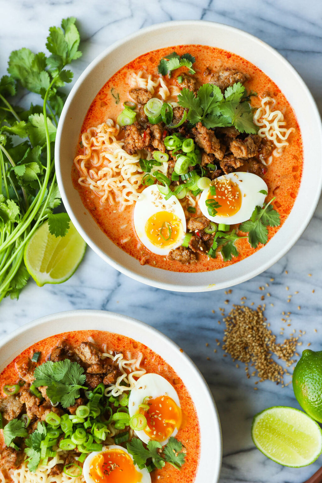 Thai Coconut Curry Ramen - Damn Delicious