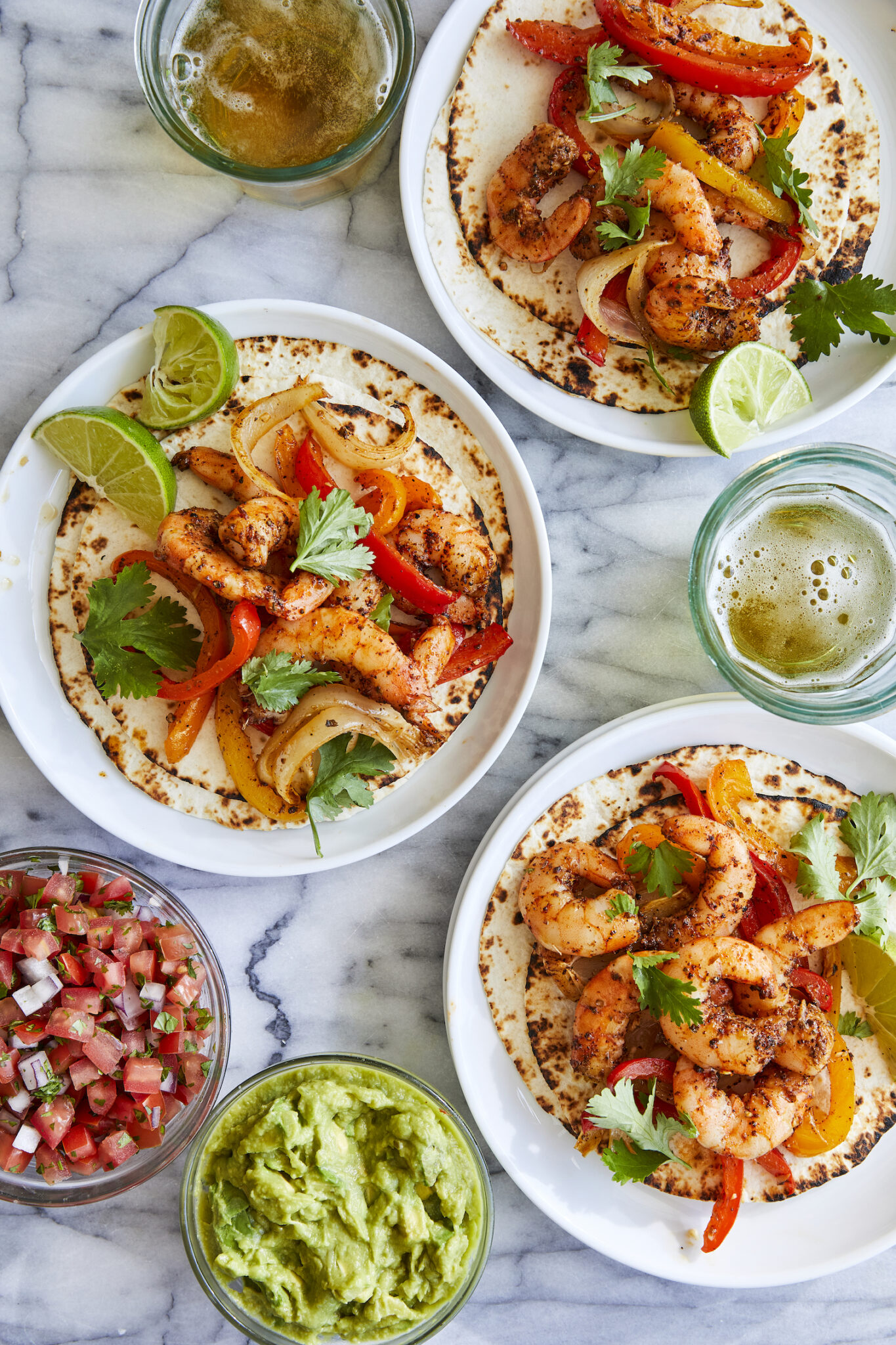 Sheet Pan Shrimp Fajitas Damn Delicious 