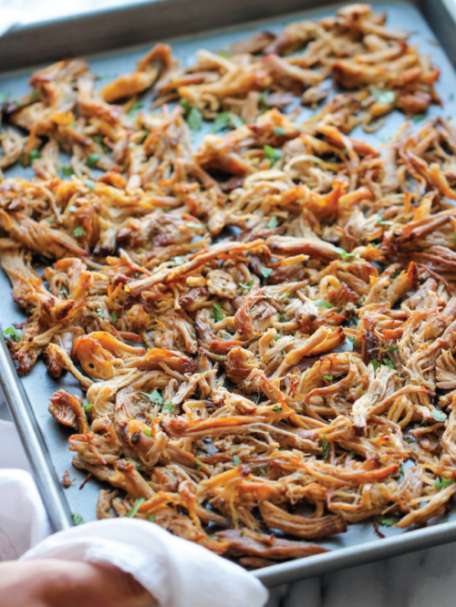 Slow Cooker Pork Carnitas Damn Delicious