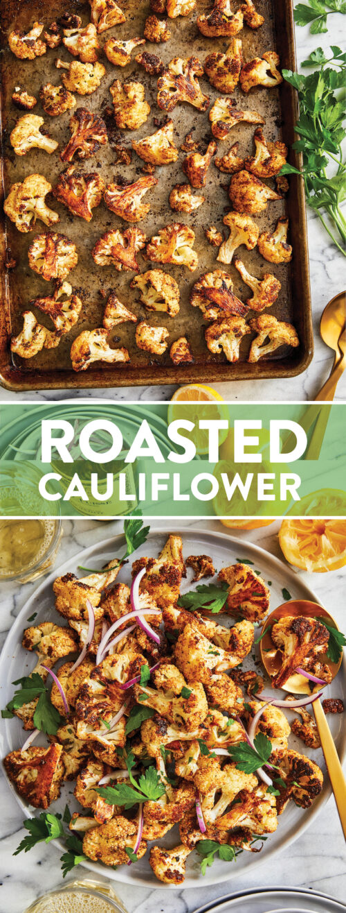 Roasted Cauliflower Damn Delicious