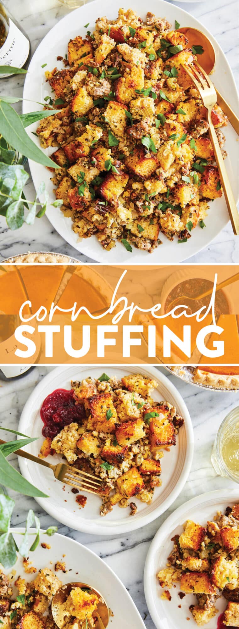 Cornbread Stuffing – Damn Delicious