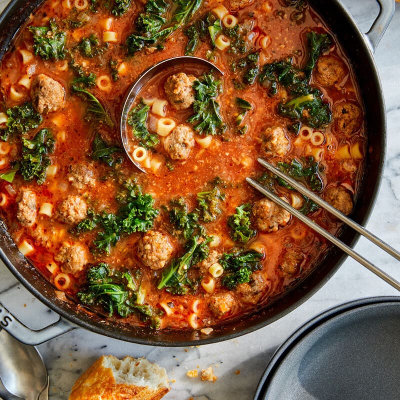 Italian Meatball Soup