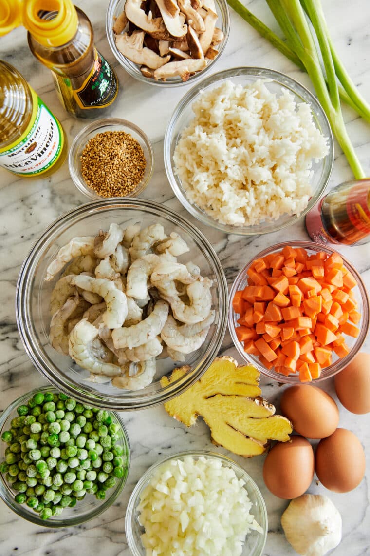 Sheet Pan Fried Rice - Damn Delicious