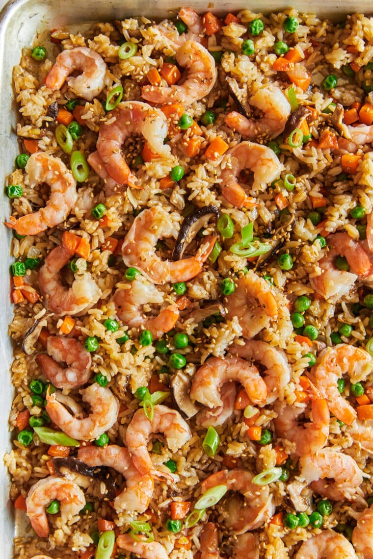 Sheet Pan Fried Rice - Rattling Scrumptious - My WordPress