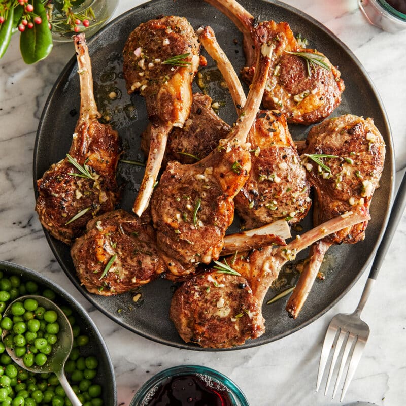 Garlic Rosemary Lamb Chops