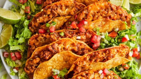 Easy Chicken Tacos - Damn Delicious