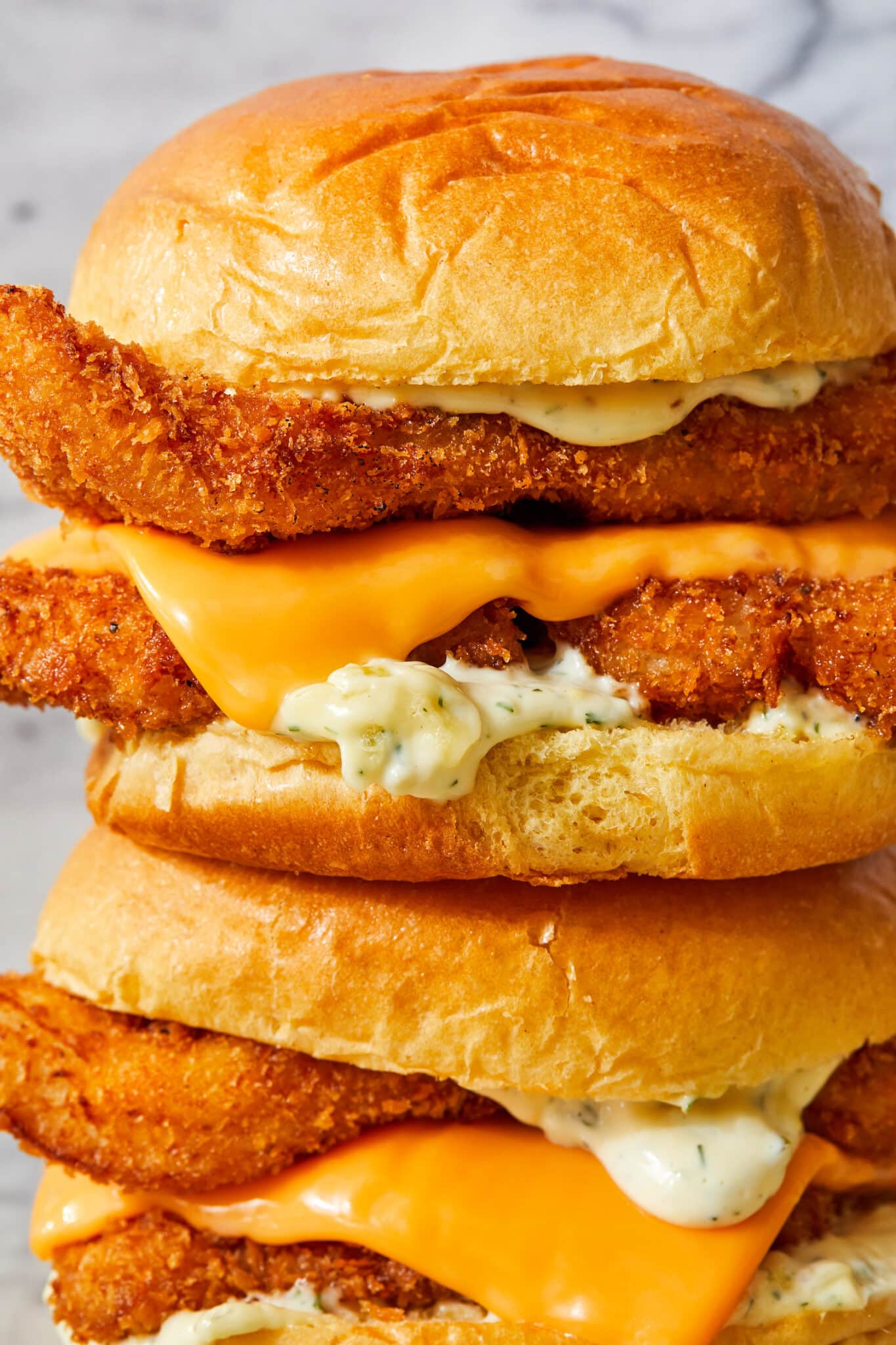 Crispy Fish Sandwiches - Damn Delicious
