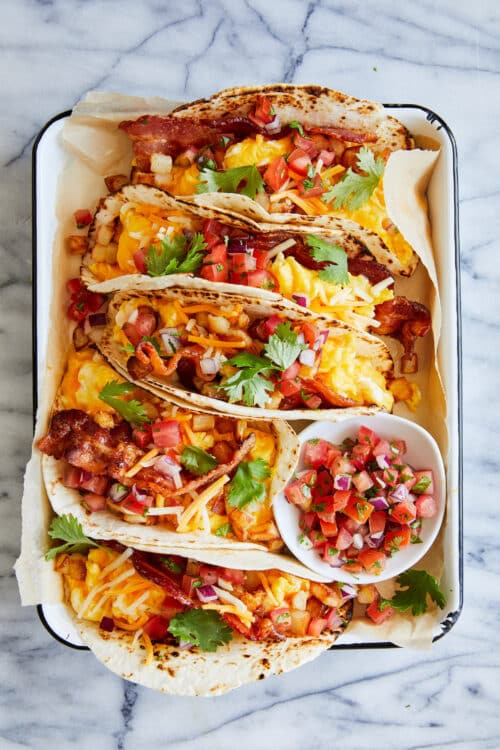 Breakfast Tacos - Damn Delicious