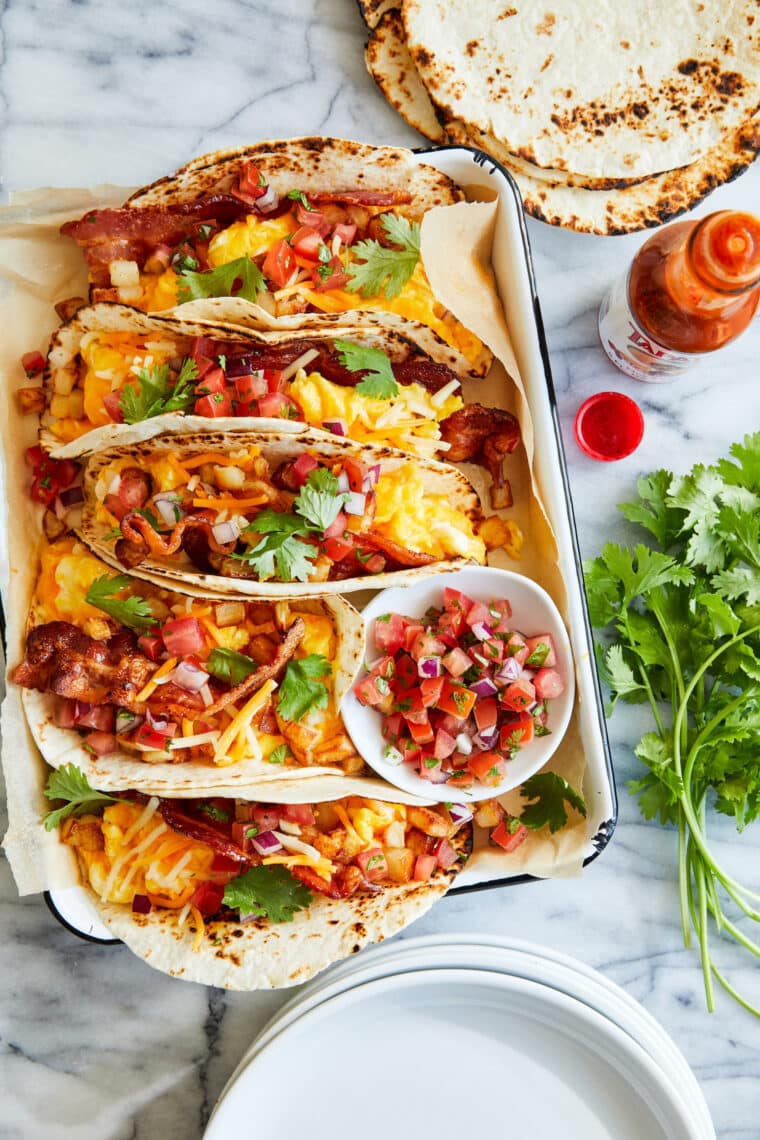 BREAKFAST TACOS