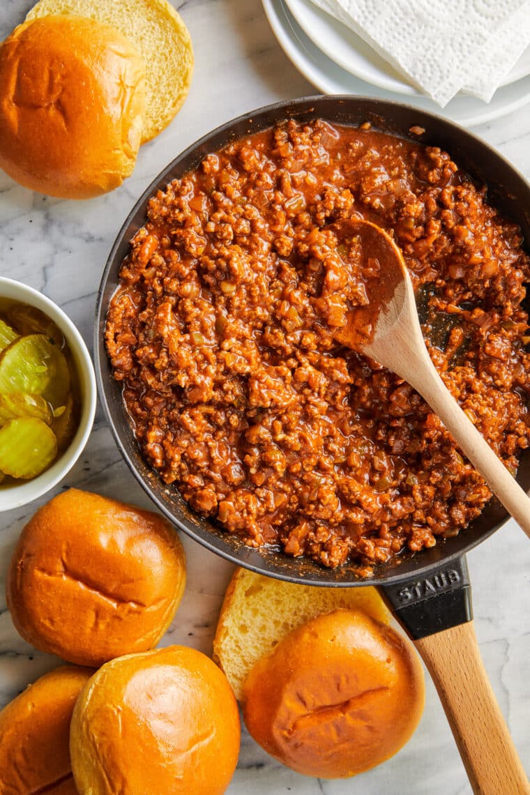 Homemade Sloppy Joes - My Baking Addiction