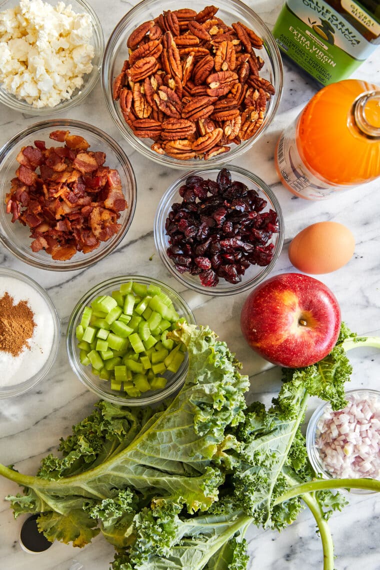 Chicken, Apple and Pecan Salad in a Jar - Damn Delicious